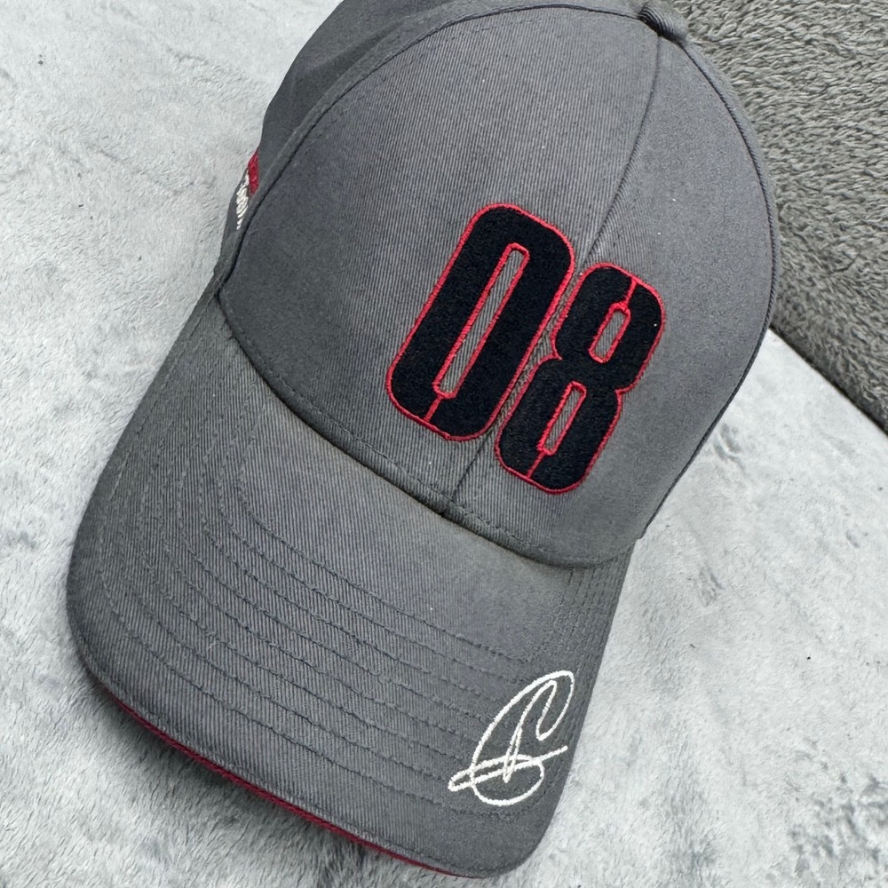 Haas F1 Racing Hat Mens OS Gray Good‎ Embroidered 08 French Flag Formula One